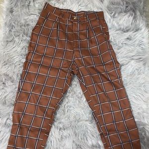 Plaid pants